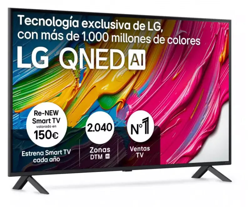 Smart TV LG QNED AI QNED8E 50 pulgadas 4K 2025 - 50QNED8EA6B - Ashé Mi