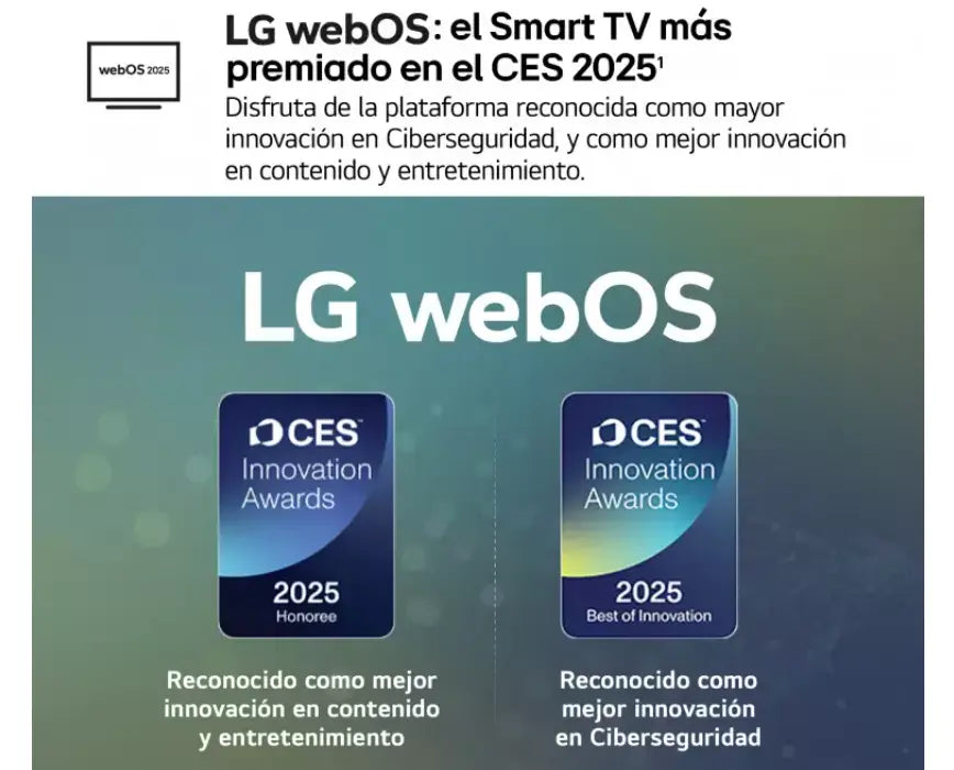 Smart TV LG QNED AI QNED8E 50 pulgadas 4K 2025 - 50QNED8EA6B - Ashé Mi