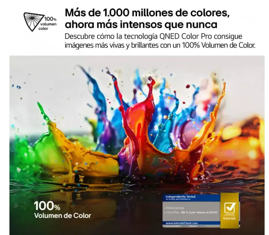 Smart TV LG QNED AI QNED8E 43 pulgadas 4K 2025 - 43QNED8EA6B - Ashé Mi
