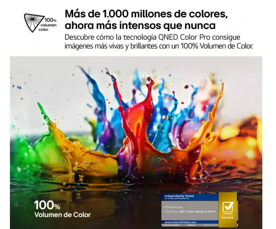 Smart TV LG QNED AI QNED80 55 pulgadas 4K 2025 - 55QNED80A6A - Ashé Mi