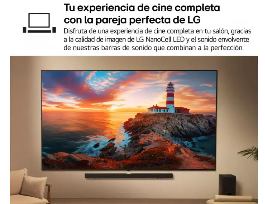 Smart TV LG QNED AI QNED80 55 pulgadas 4K 2025 - 55QNED80A6A - Ashé Mi