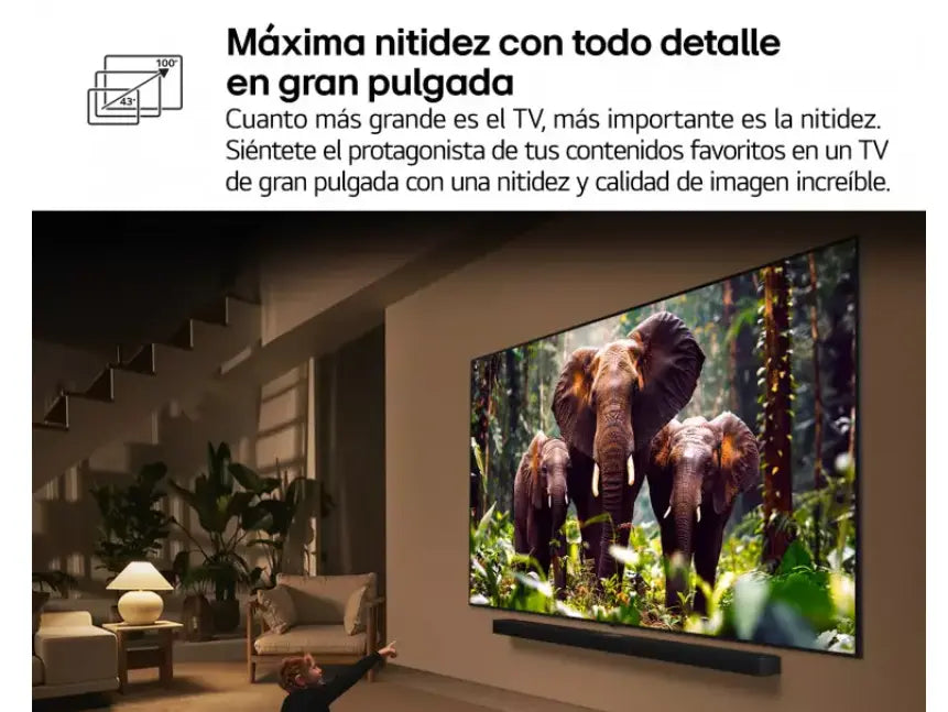 Smart TV LG QNED AI QNED80 55 pulgadas 4K 2025 - 55QNED80A6A - Ashé Mi
