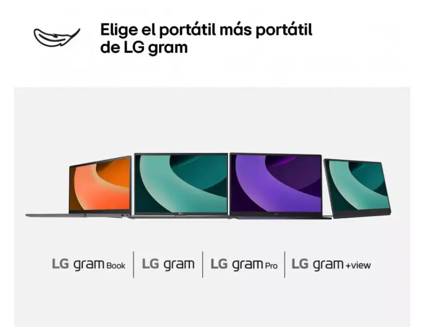 Portátil 14" LG gram 14Z90RU, 999g/i5/16 GB/1TB M SSD| LG ES - Ashé Mi