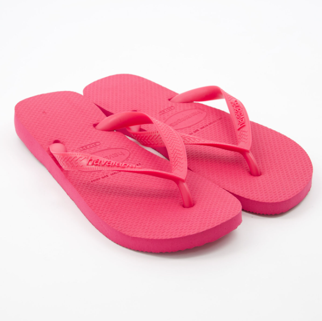 Havaianas Chanclas rosas con logo