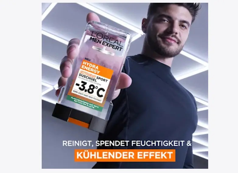 Gel 3 en 1 L’Oréal Men Expert con efecto frescor