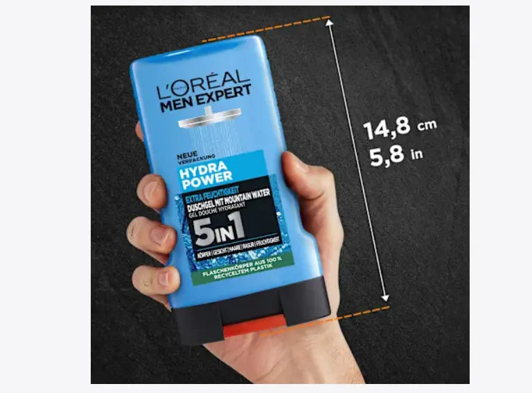 Gel 5 en 1 L’Oréal Men Expert para piel seca