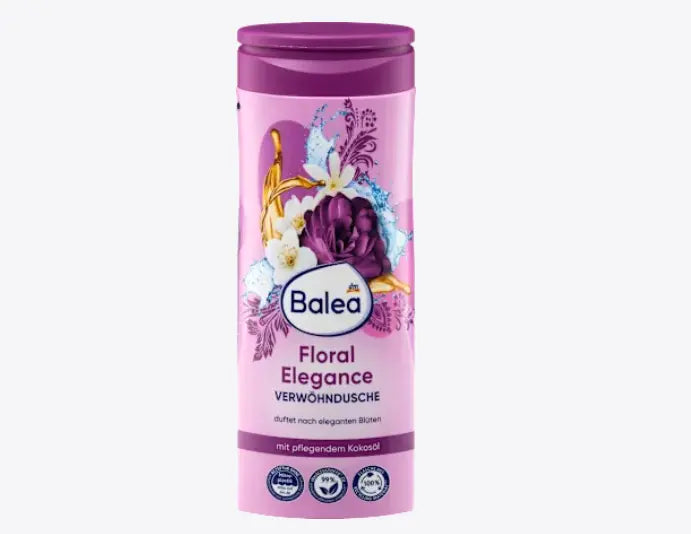 Gel de ducha Balea Floral Elegance 300 ml para piel sensible