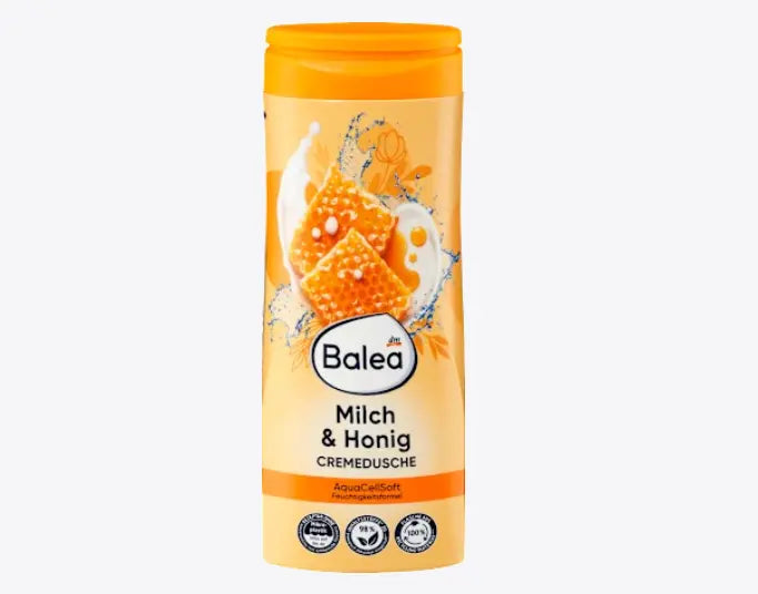 Crema de ducha Balea Leche y Miel 300 ml hidratante