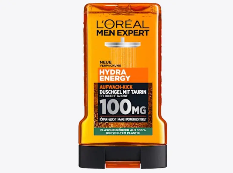 Gel de ducha L’Oréal Men Expert Hydra Energy 250 ml con taurina