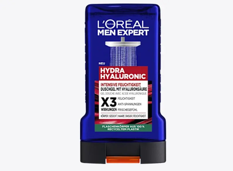 Gel de ducha L’Oréal Men Expert Hydra Hialurónico 250 ml hidratante