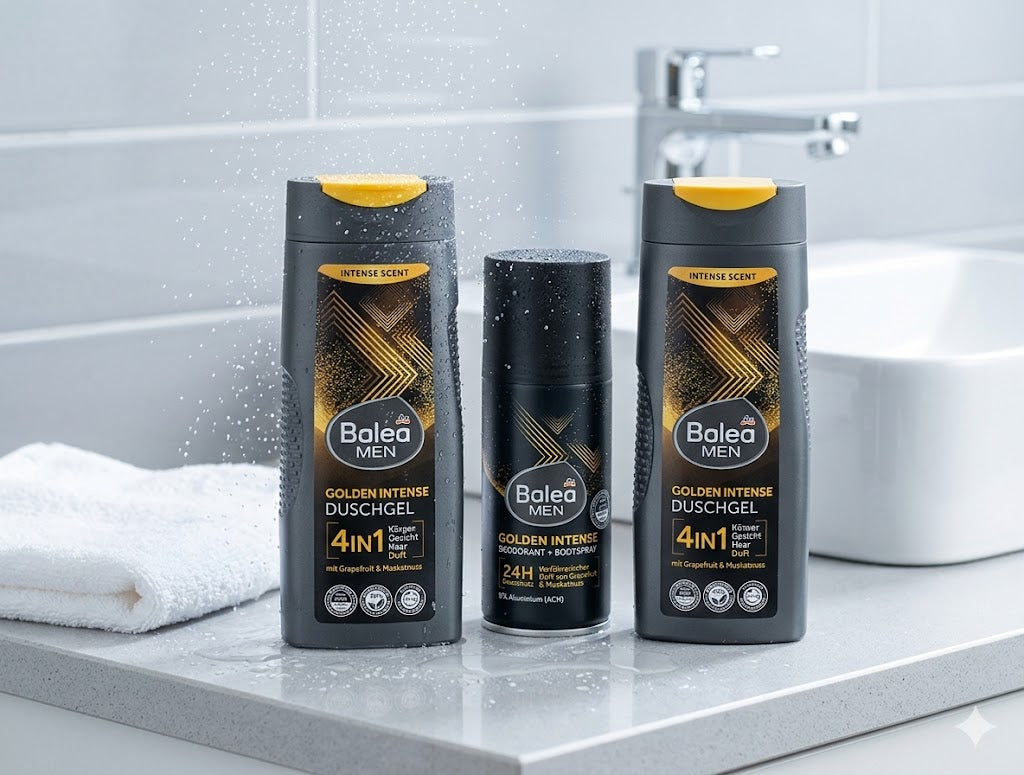 Pack Balea Men Golden Intense: El Aura del Triunfador