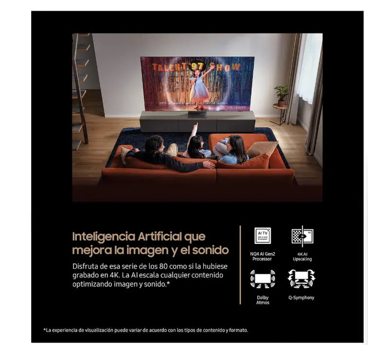 Pantalla Samsung Neo QLED 65 pulgadas con Mini LED