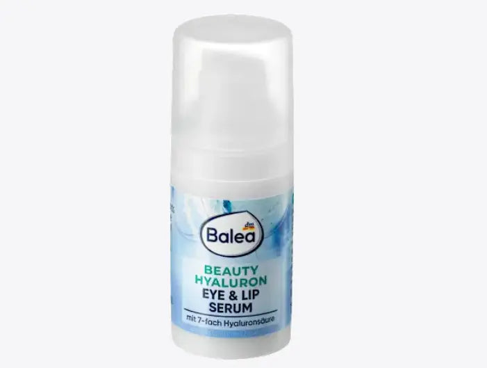 Producto Balea Hyaluron Eye & Lip para firmeza y suavidad facial