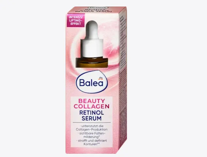 Sérum facial con retinol y péptidos para piel madura