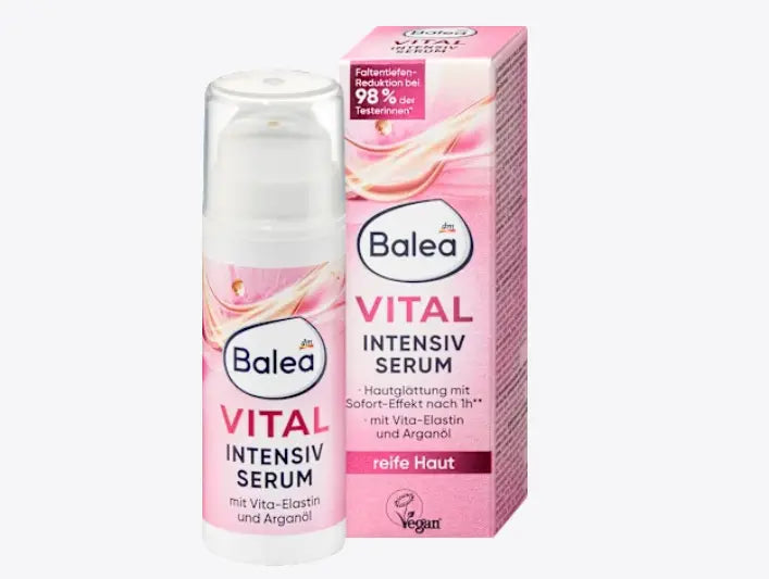Serum Balea Vital Intensivo para piel madura con aceite de argán