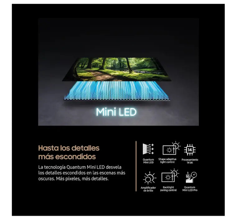 Smart TV Samsung 2025 QN74F con Vision AI y Tizen