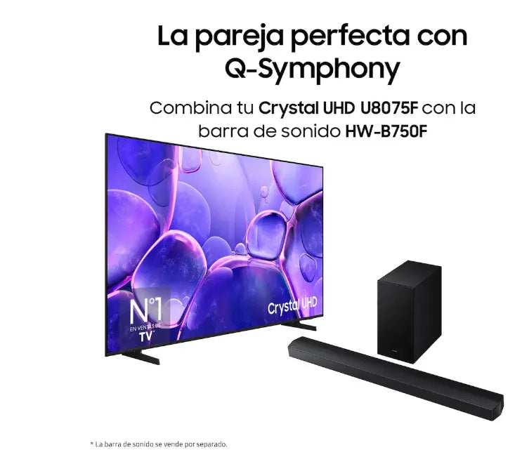 Sonido OTS Lite del televisor Samsung 85 pulgadas en acción