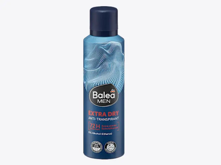 Desodorante masculino extra seco protección prolongada