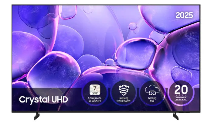 Televisor Samsung 65 U8075F Crystal UHD 4K 2025 frontal
