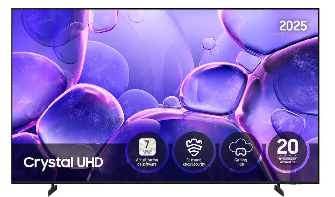 Televisor Samsung 75 U8075F Crystal UHD 4K 2025 frontal