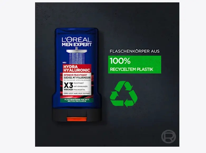 Textura del gel de ducha Hydra Hyaluronic de L’Oréal Paris