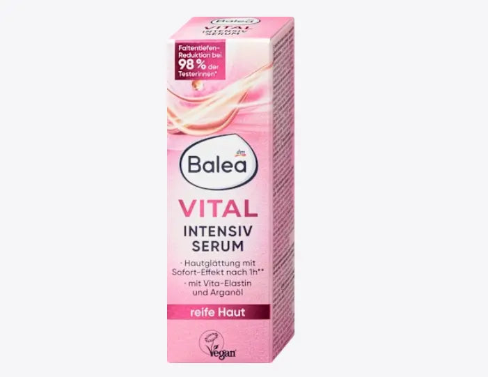 Serum nutritivo Balea Vital para mejorar elasticidad y suavidad
